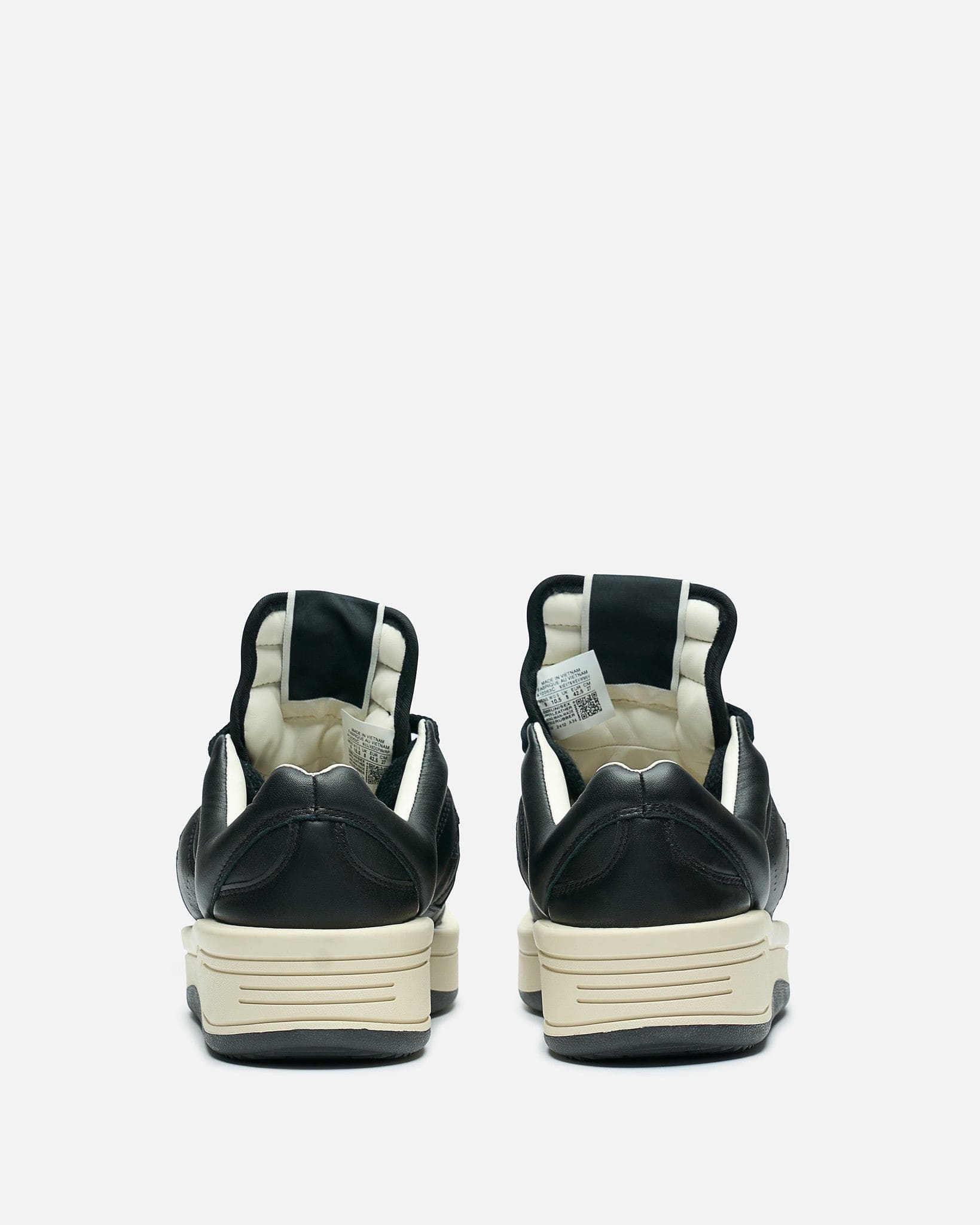 Rick Owens DRKSHDW Men's Sneakers TURBOWPN in Black/Cream
