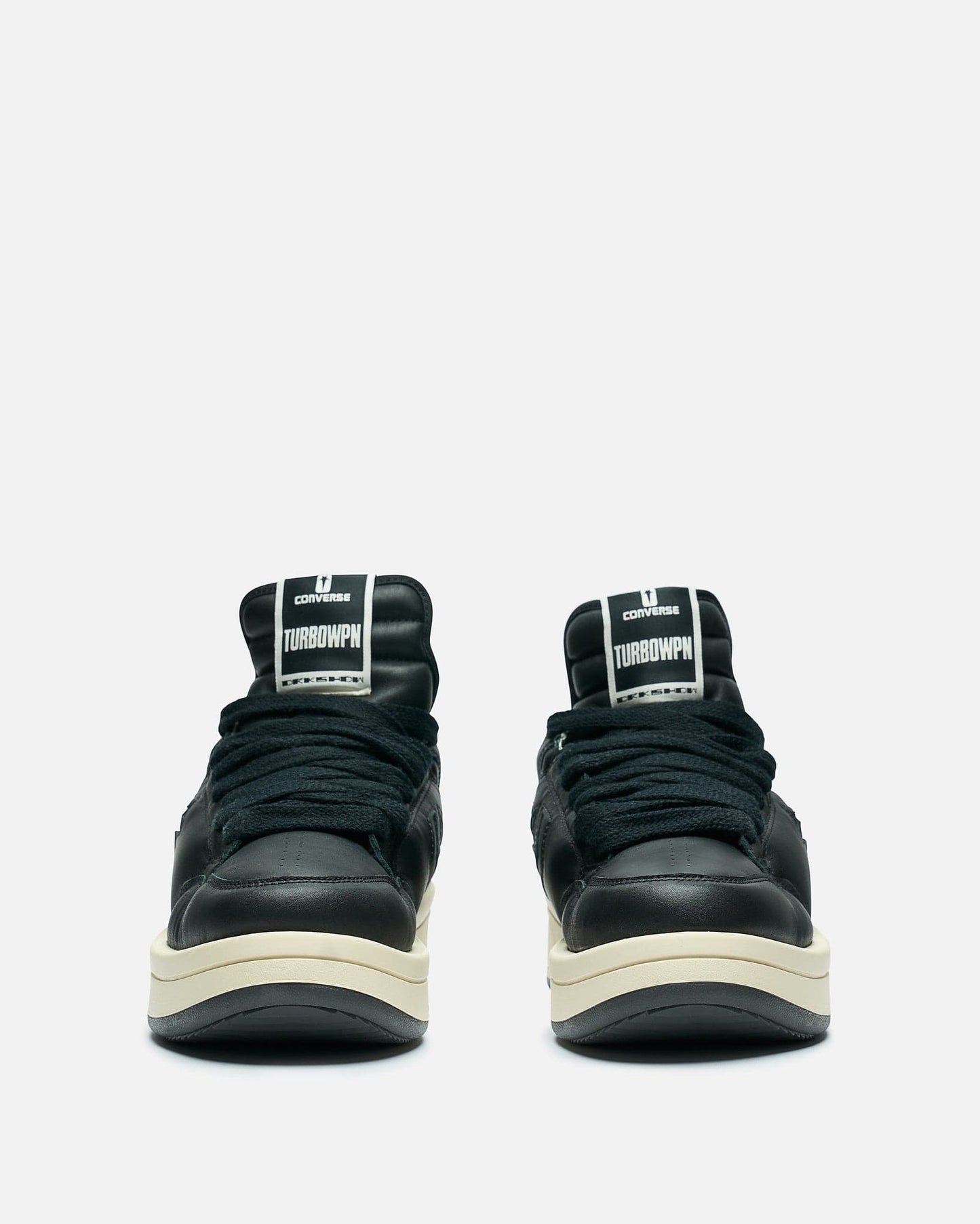 Rick Owens DRKSHDW Men's Sneakers TURBOWPN in Black/Cream