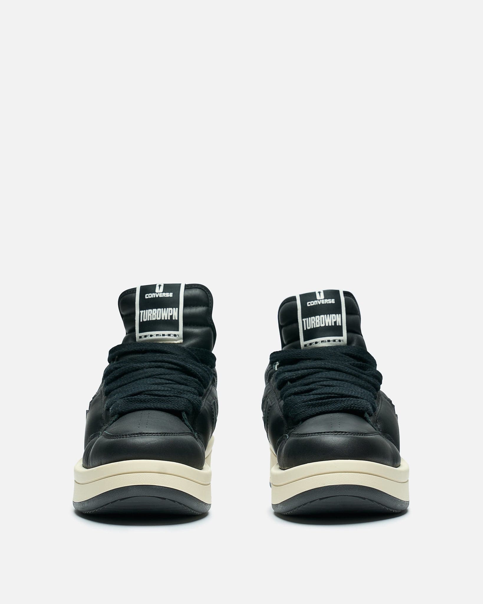 Rick Owens DRKSHDW Men's Sneakers TURBOWPN in Black/Cream