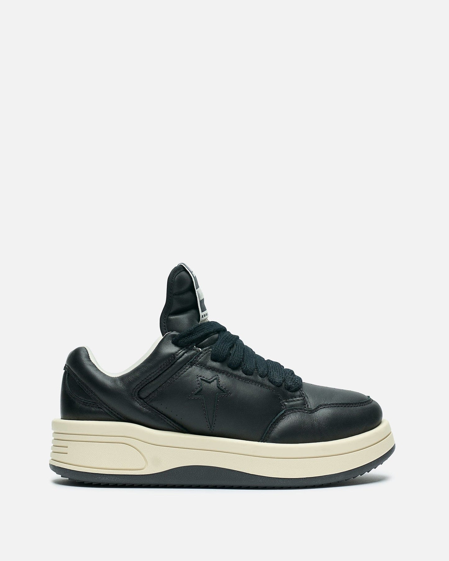 Rick Owens DRKSHDW Men's Sneakers TURBOWPN in Black/Cream