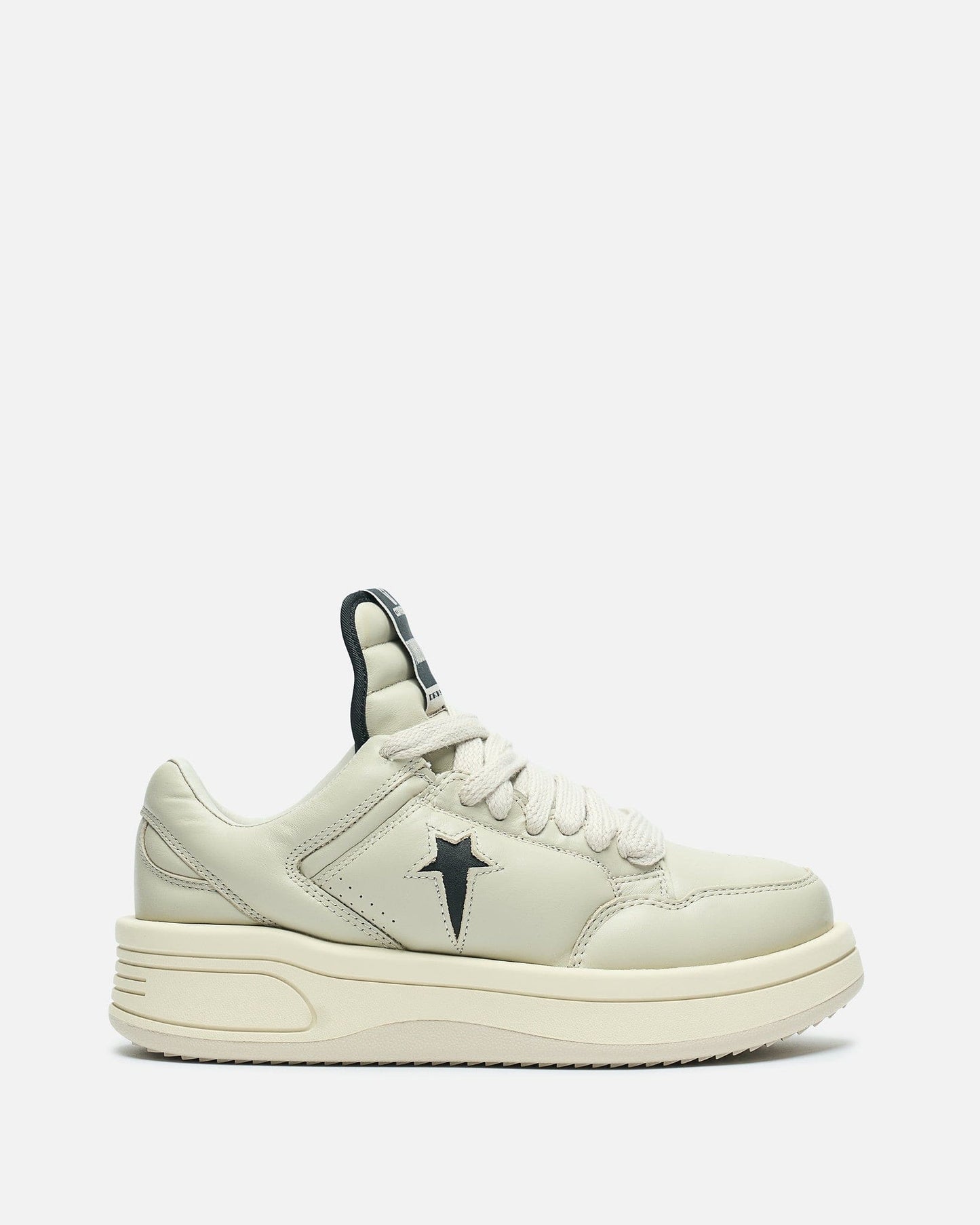 Rick Owens DRKSHDW Men's Sneakers TURBOWPN in Oyster/Black