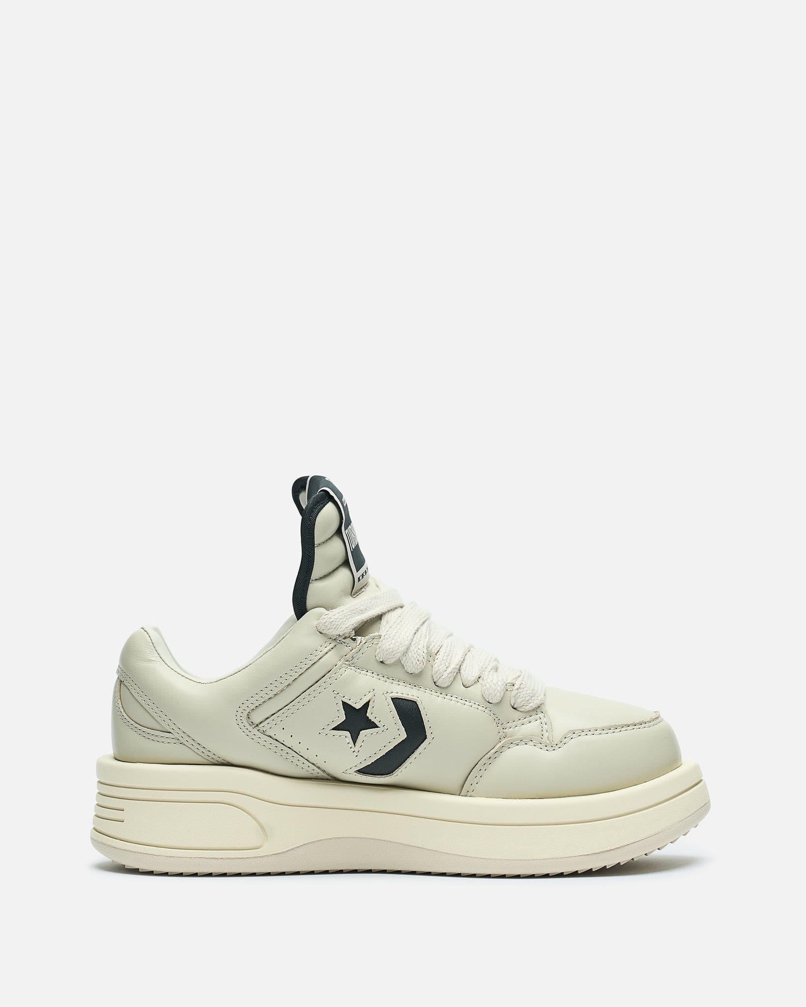 Rick Owens DRKSHDW Men's Sneakers TURBOWPN in Oyster/Black