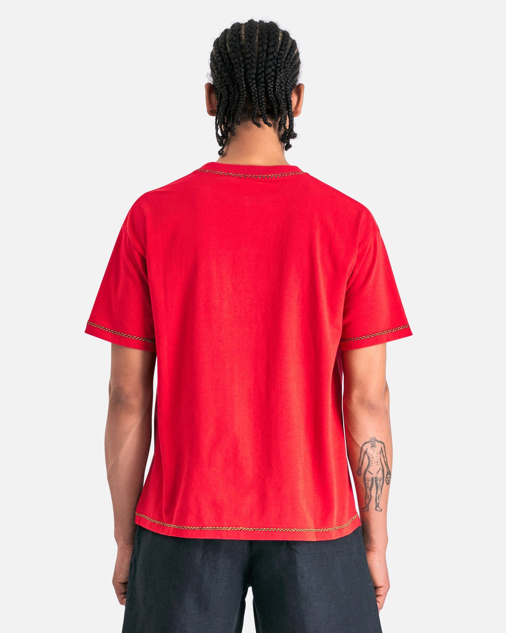 Twin Parakeet Tee in Red – SVRN