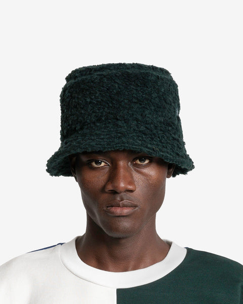 MARNI 耳当てニット帽 ウール タッセル マルニ 黒グリーン 楽天市場