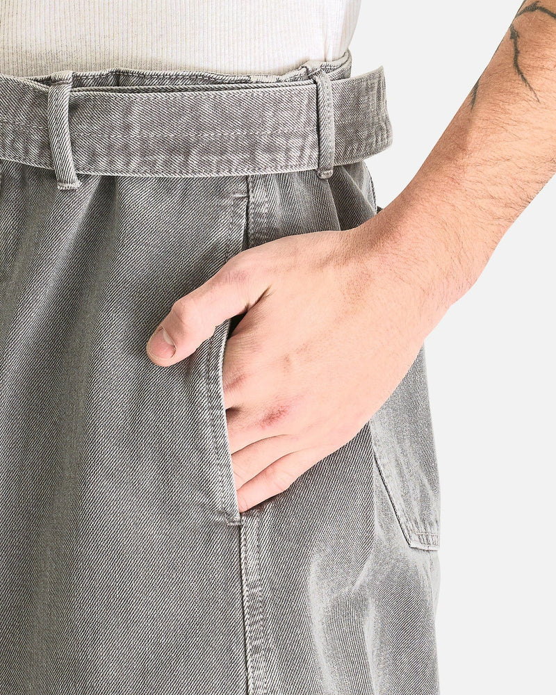 LEMAIRE Men's Pants Twisted Belted Pant in Heather