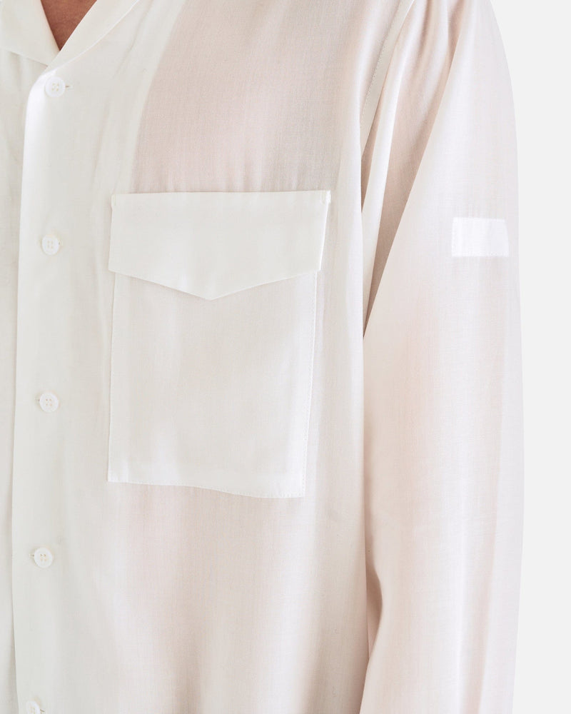 Yohji Yamamoto Pour Homme Men's Shirts U-CDH Open Collar Shirt