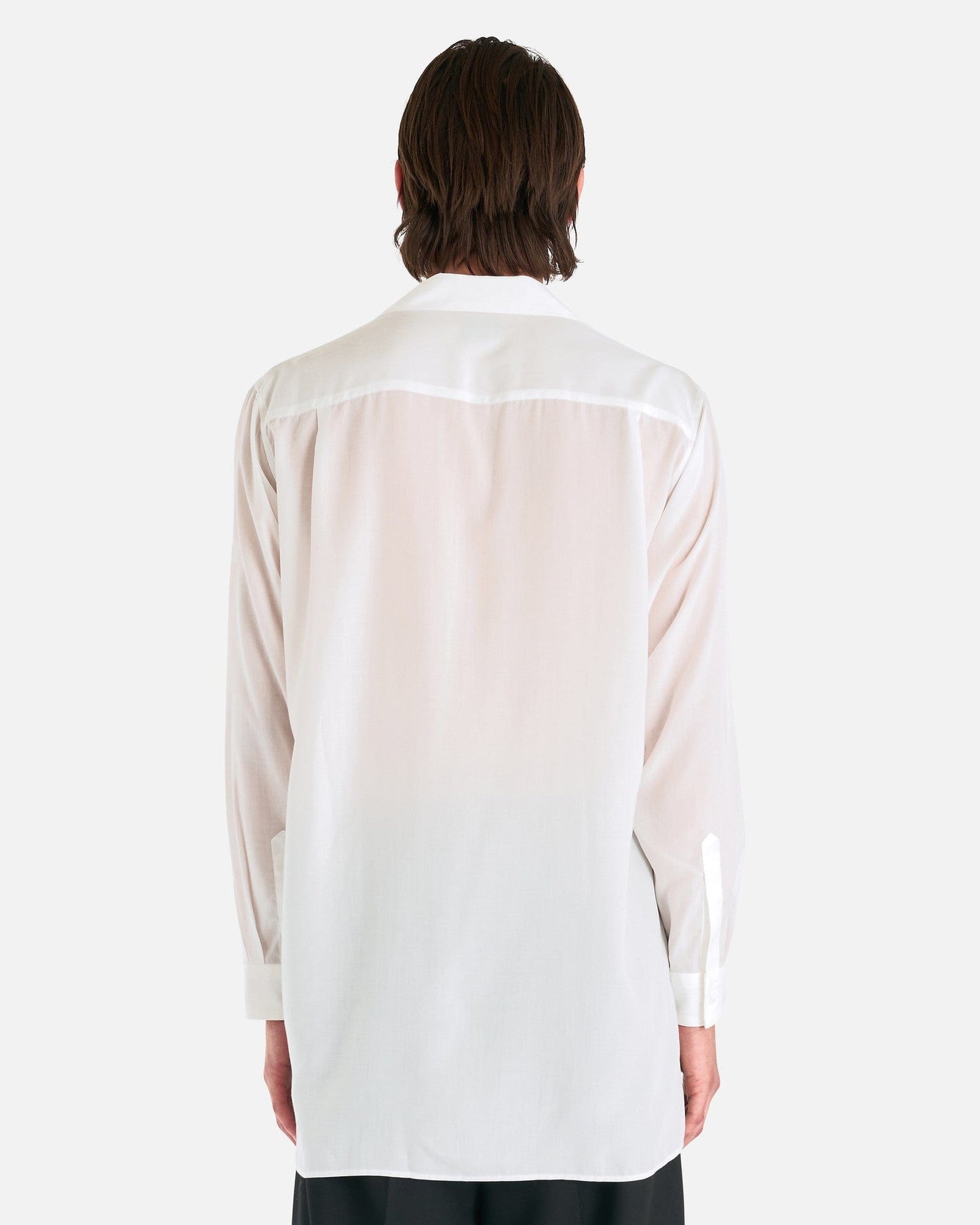 Yohji Yamamoto Pour Homme Men's Shirts U-CDH Open Collar Shirt