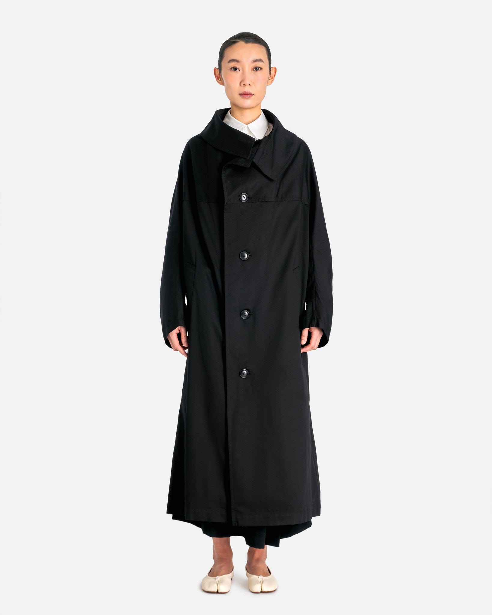 Y's by Yohji Yamamoto Women Dresses 02 U-Long Cape C