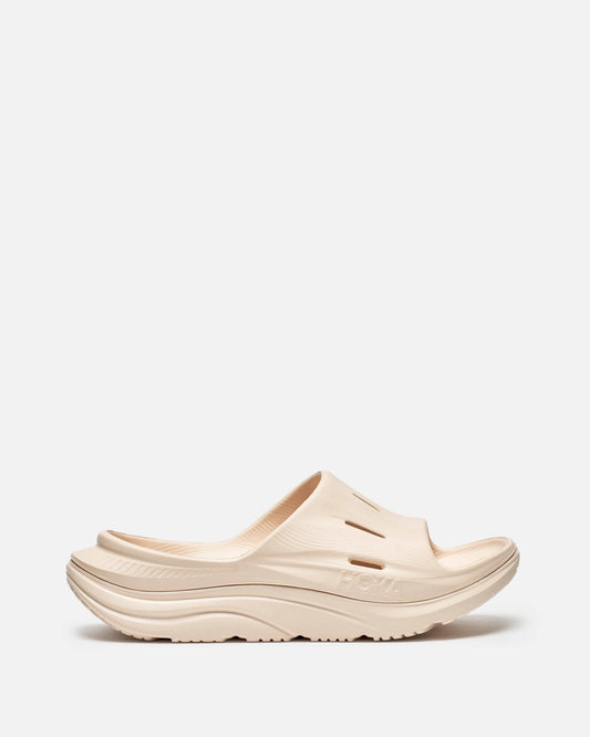 HOKA Men's Sneakers U Ora Recovery Slide 3 in Vanilla