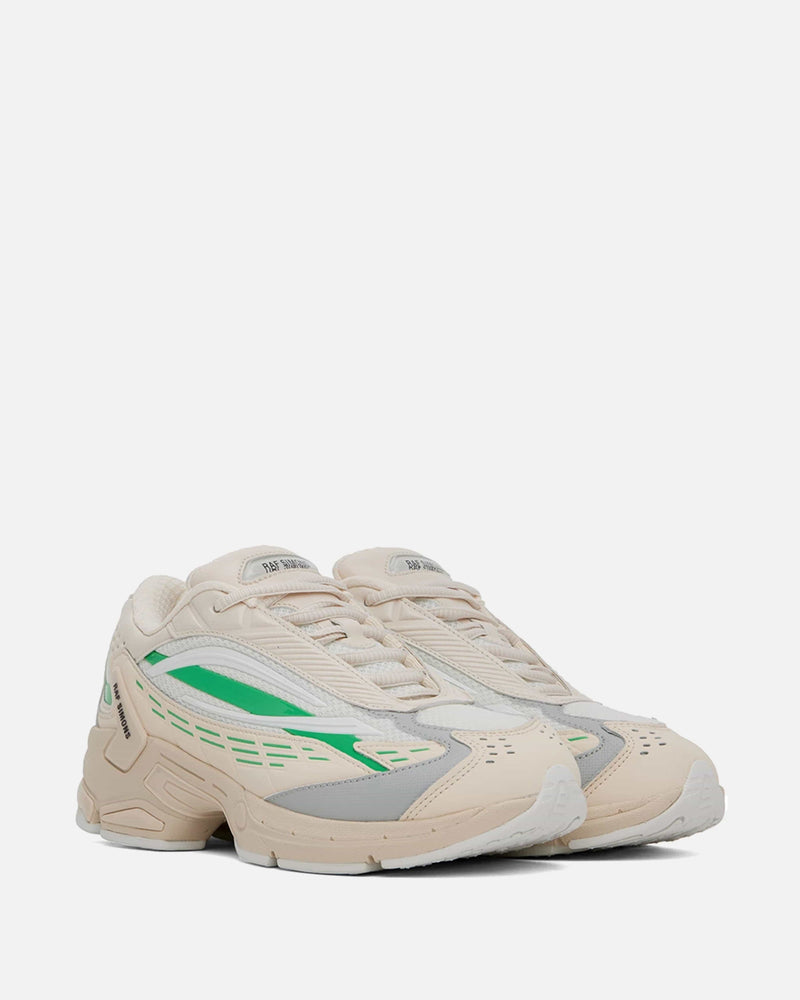 Raf Simons Men's Sneakers Ultrasceptre in Cream/Green