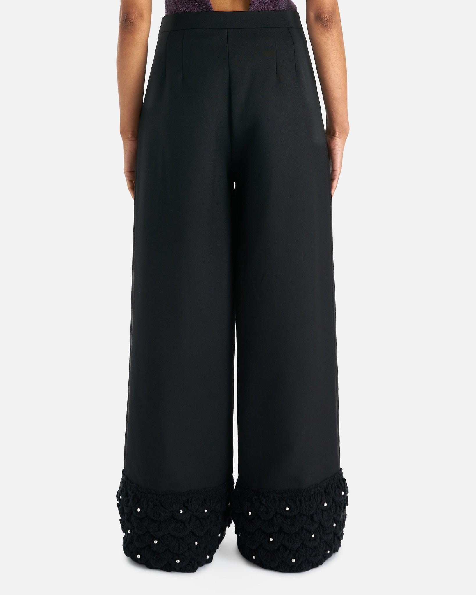 NAMACHEKO Women Pants Umfraville Trouser in Black