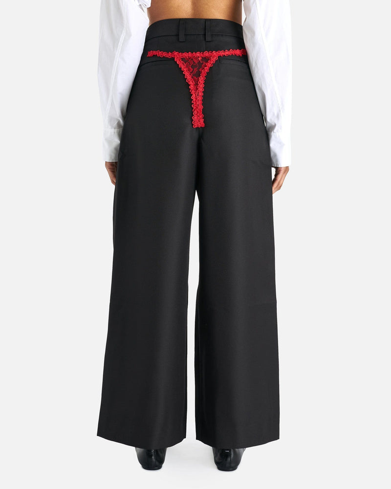 Vaquera Women Pants Underwear Woven Slacks in Red