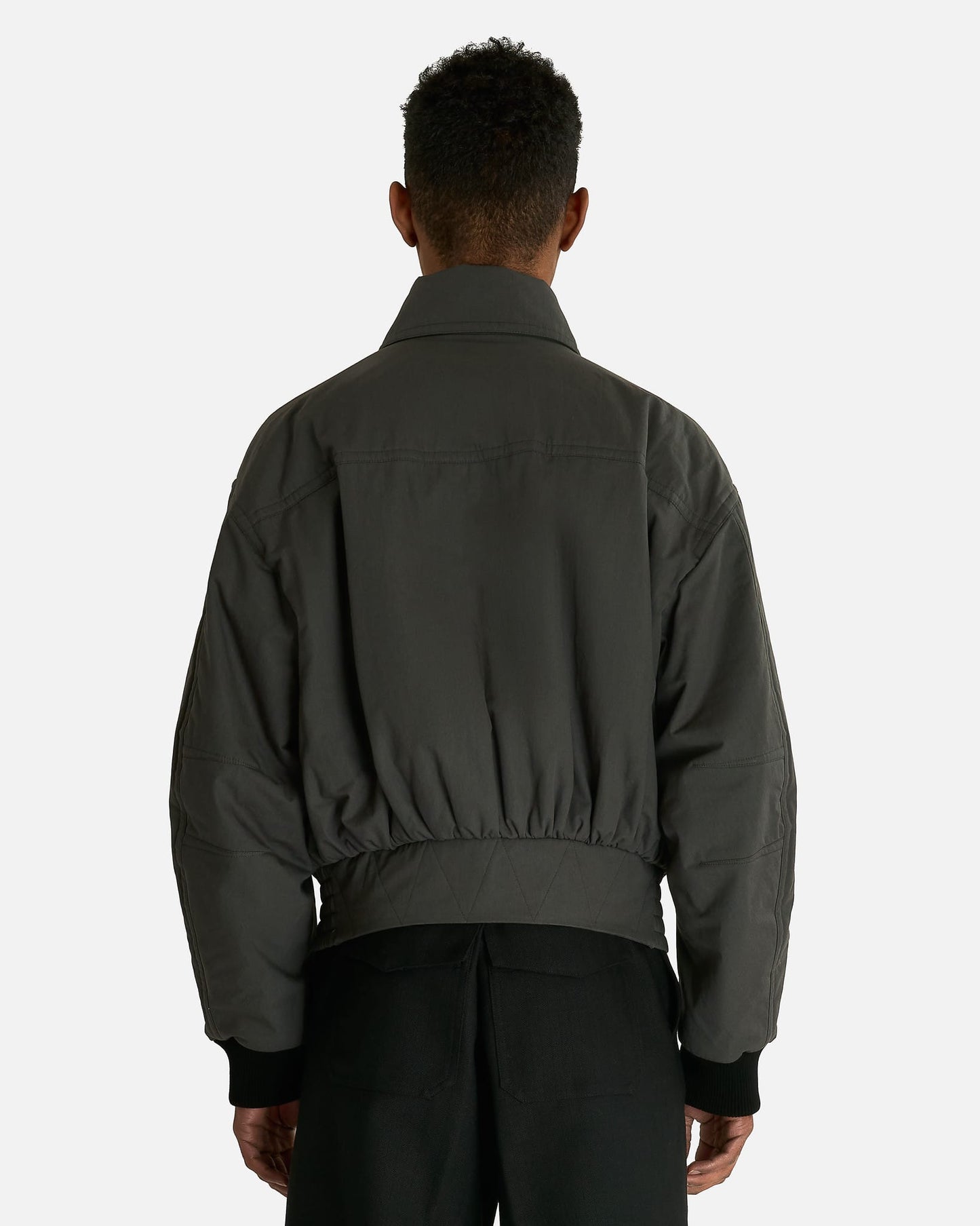 Dries Van Noten Men's Jackets Vaas Bis Jacket in Dark Grey