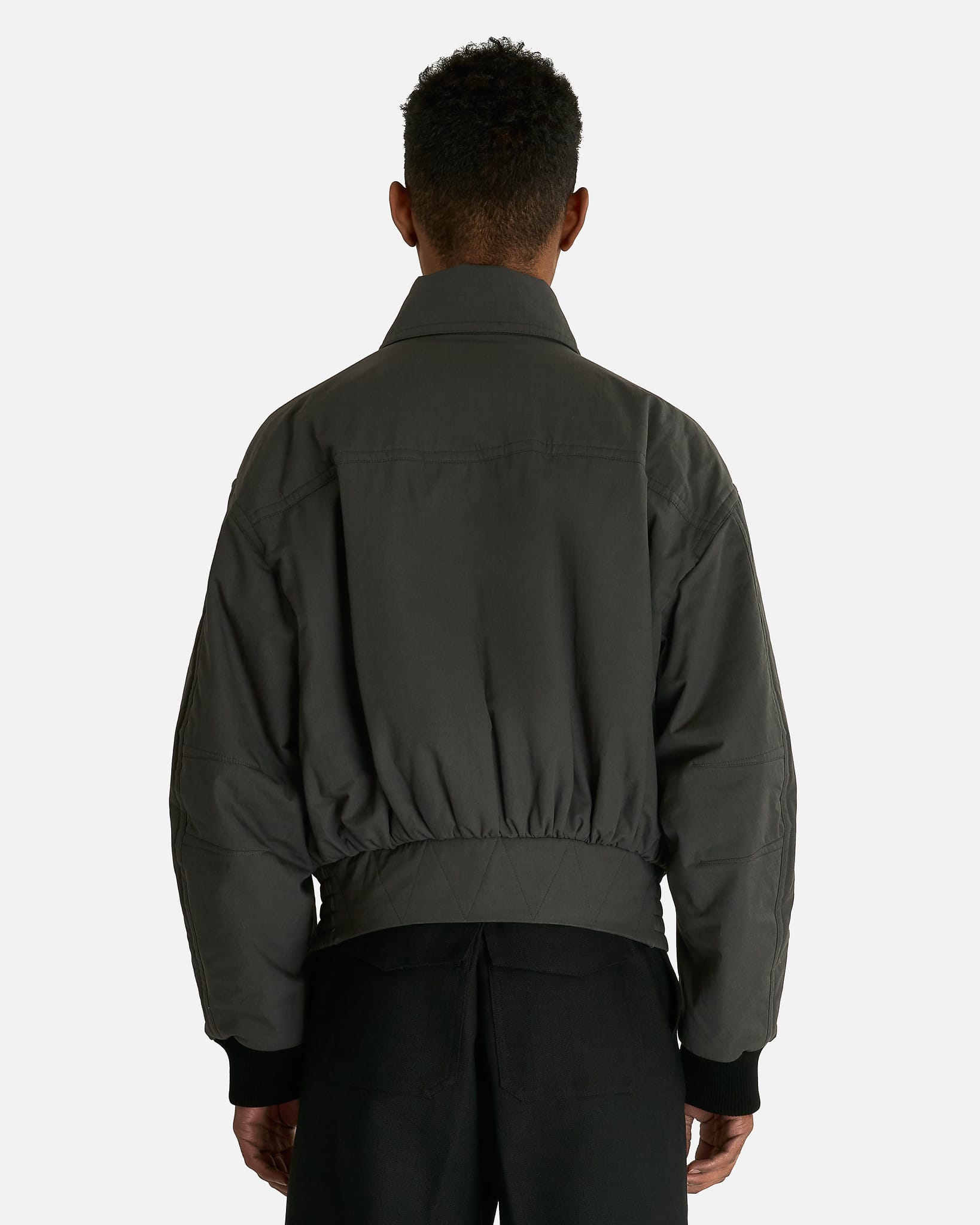 Dries Van Noten Men's Jackets Vaas Bis Jacket in Dark Grey