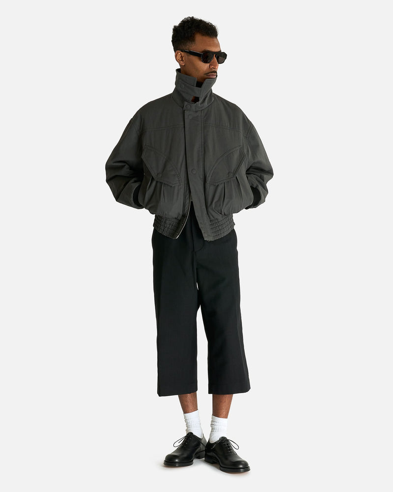 Dries Van Noten Men's Jackets Vaas Bis Jacket in Dark Grey