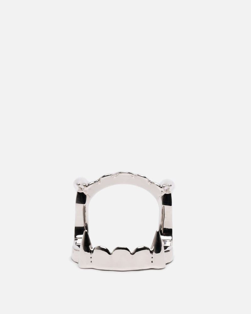 Raf Simons Jewelry Vampire Teeth Bracelet in Silver