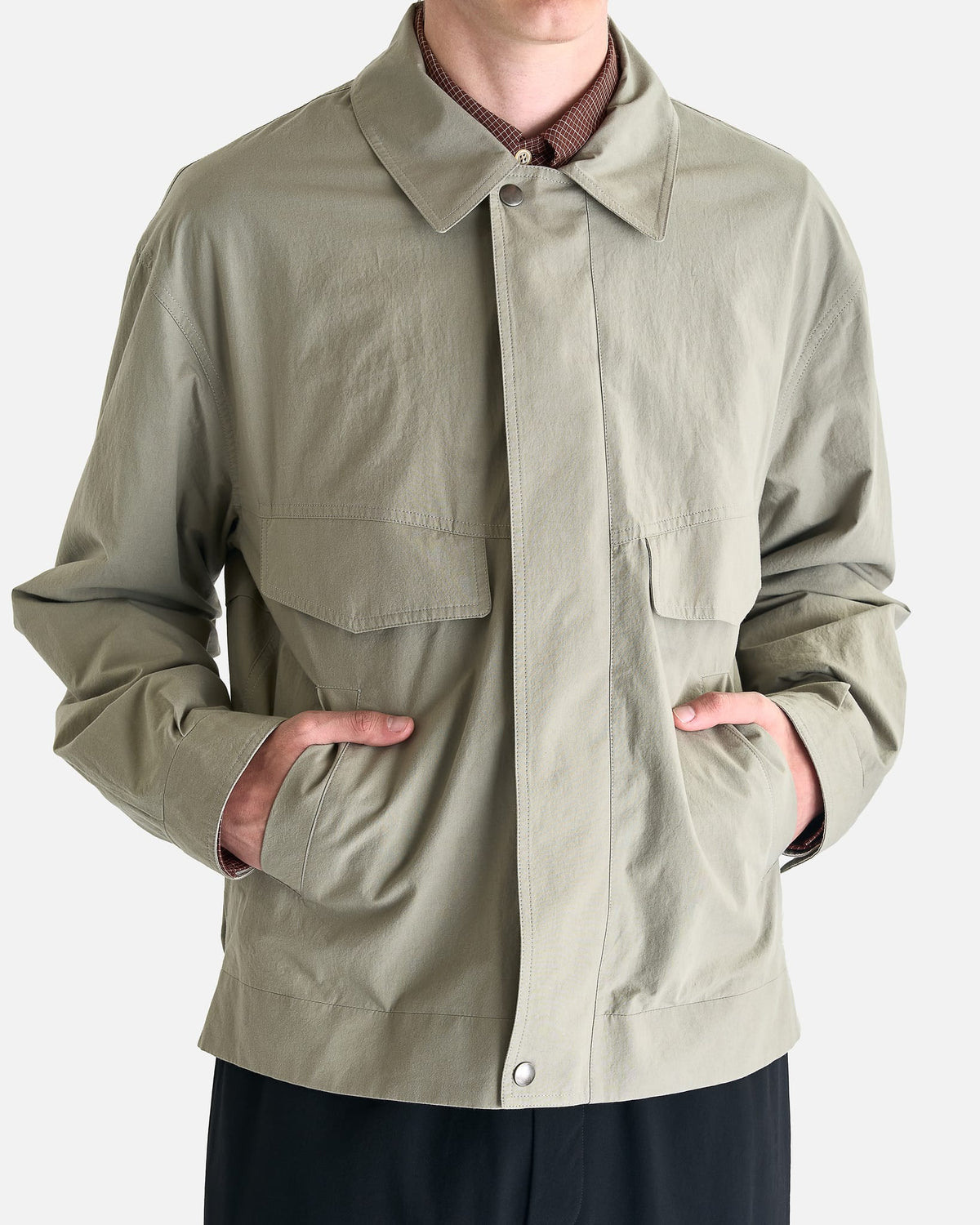The Row Men's Jackets Vana Jacket in Light Silt