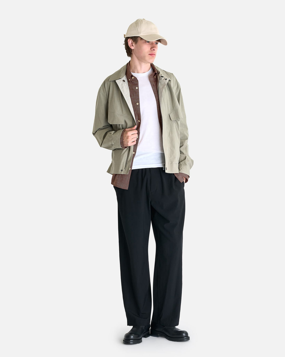 The Row Men's Jackets Vana Jacket in Light Silt