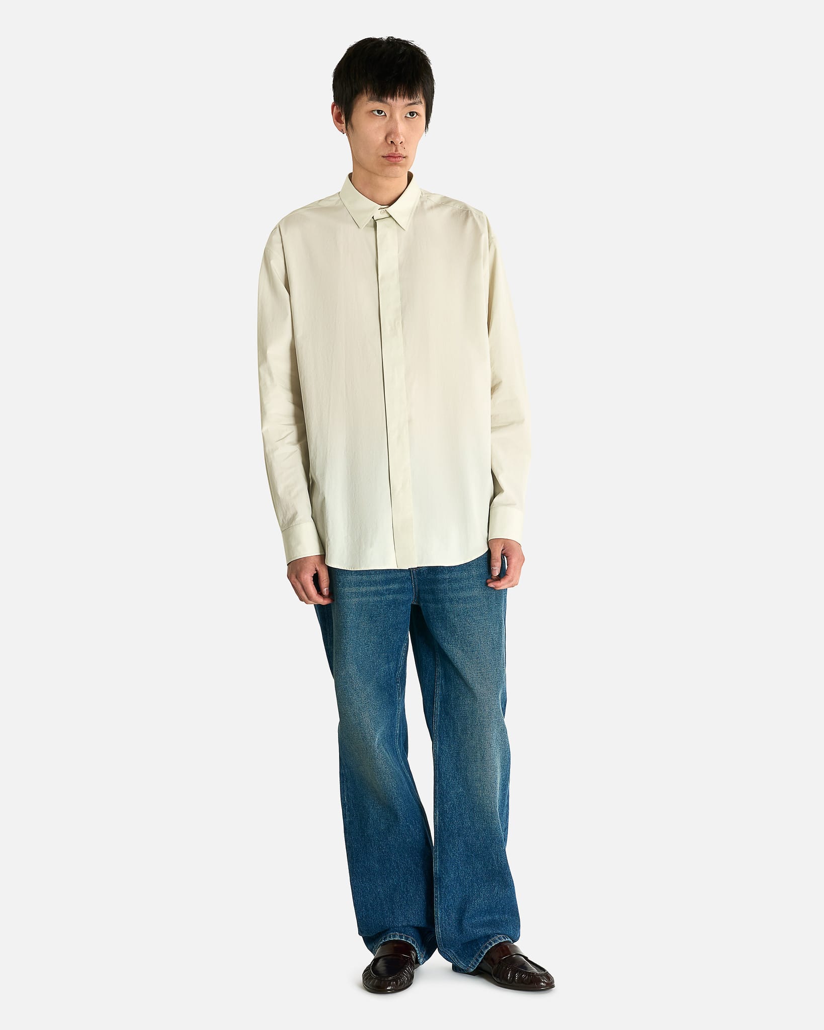 The Row Men's Jeans Vanya Jean in Medium Indigo