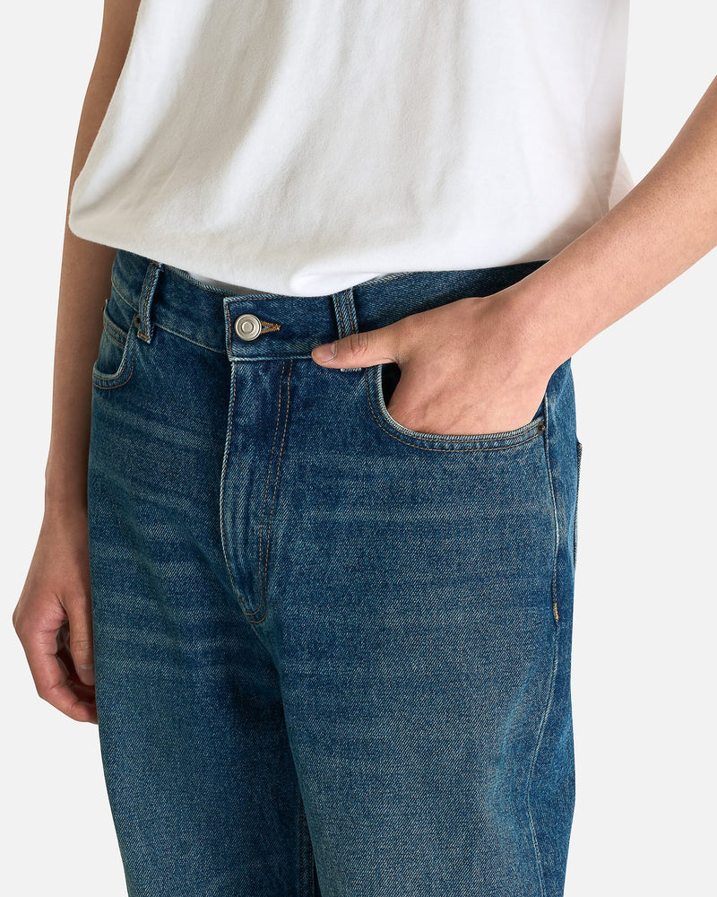 The Row Men's Jeans Vanya Jean in Medium Indigo