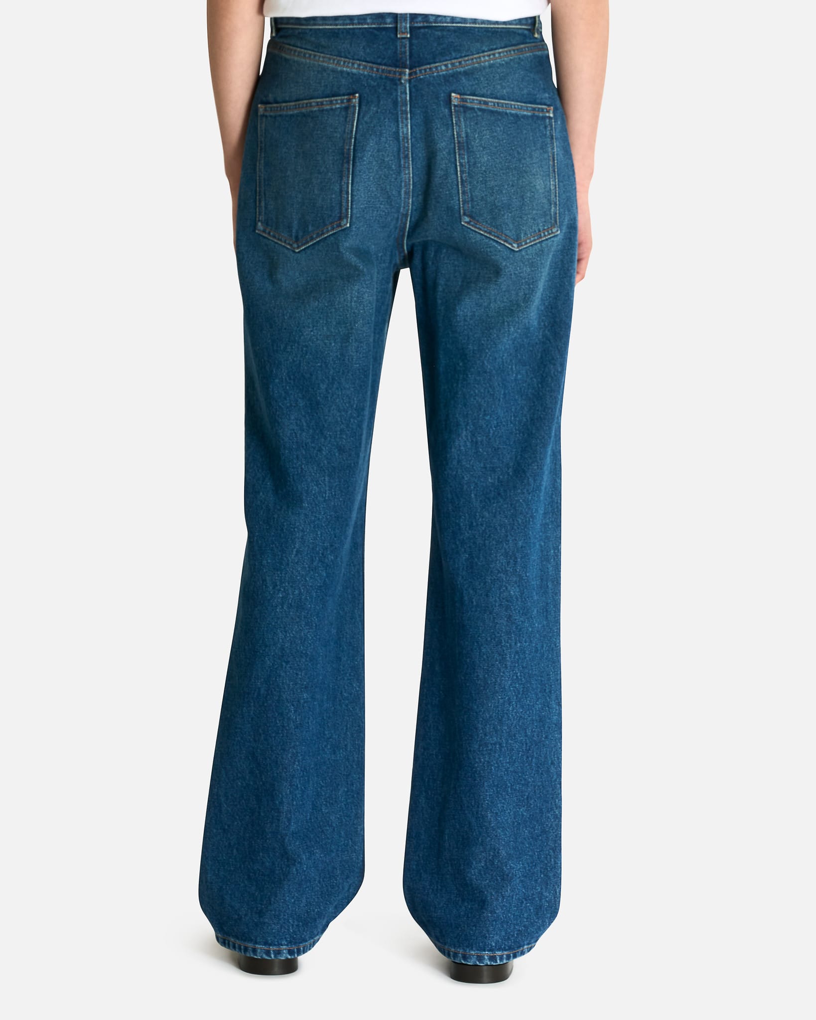 The Row Men's Jeans Vanya Jean in Medium Indigo