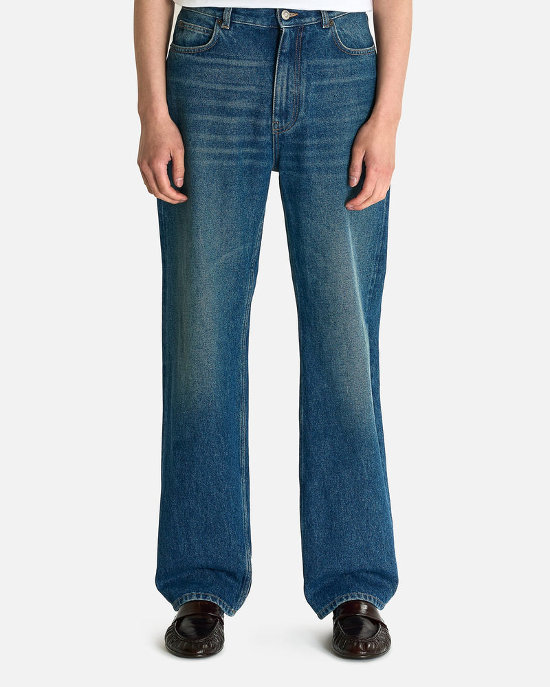 The Row Men's Jeans Vanya Jean in Medium Indigo