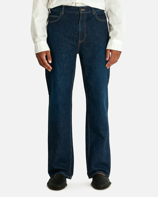 The Row Men's Jeans Vanya Jean in Medium Indigo