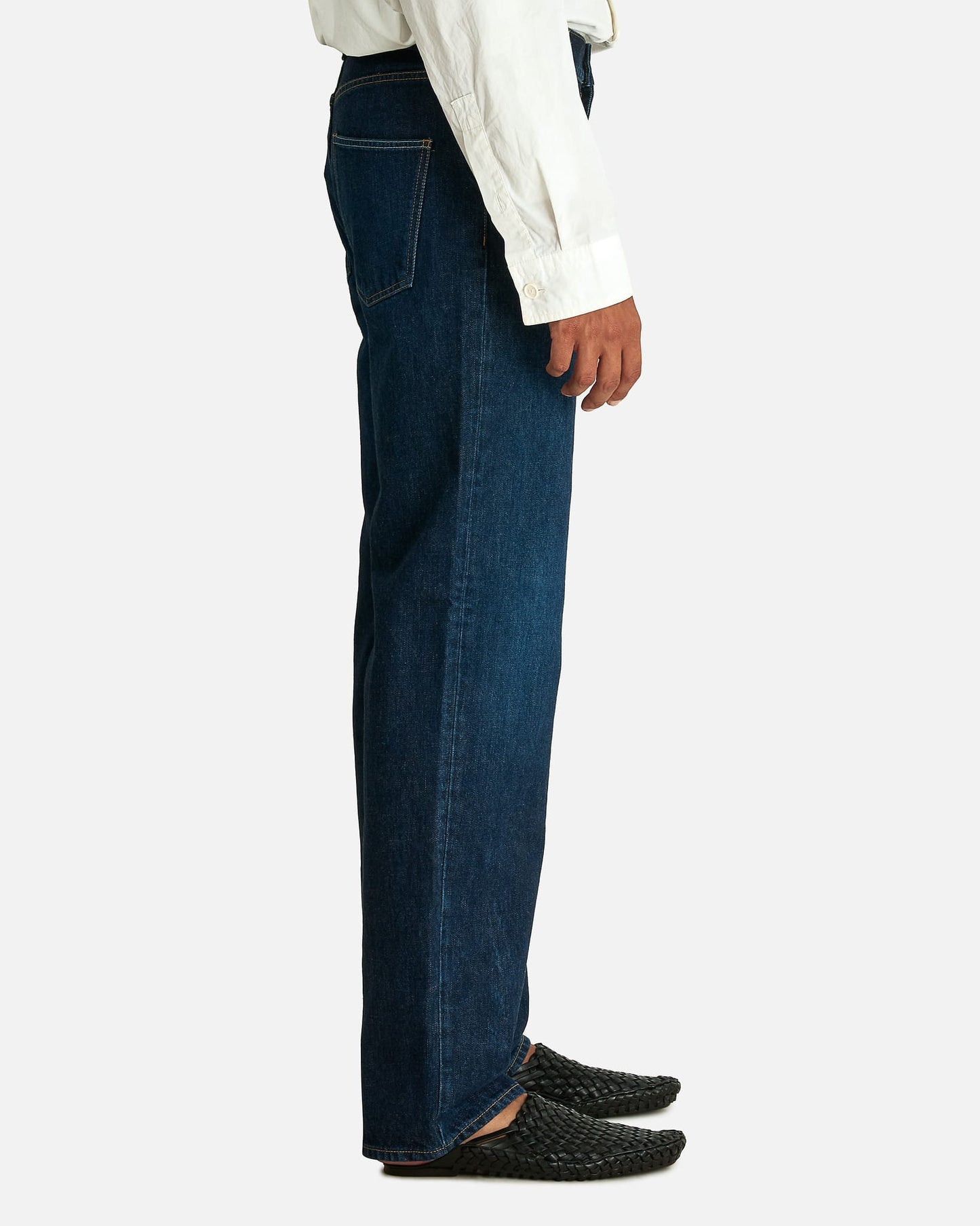The Row Men's Jeans Vanya Jean in Medium Indigo