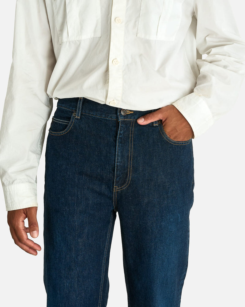 The Row Men's Jeans Vanya Jean in Medium Indigo