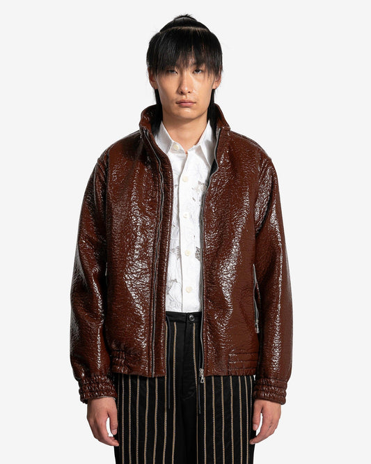 Dries Van Noten Men's Jackets Varn Jacket in Choco