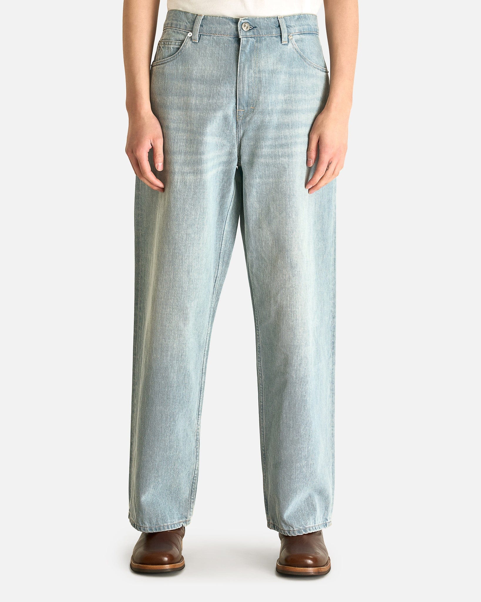 Our Legacy Men's Jeans Vast Cut in Pale Coast