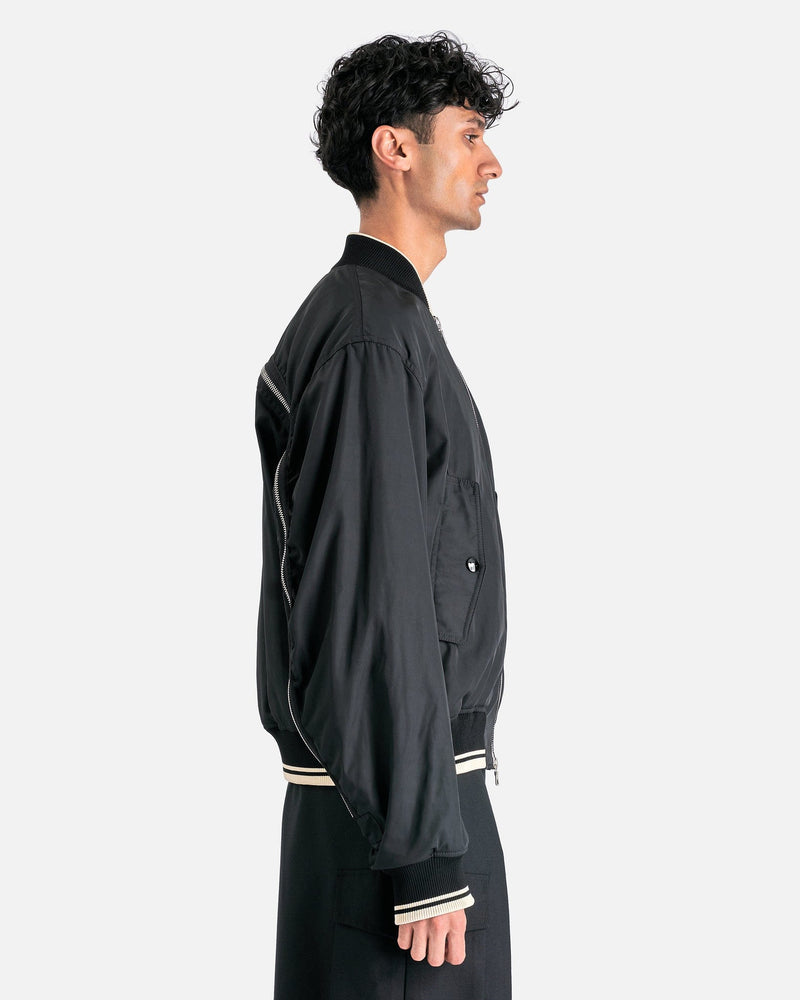 Dries Van Noten Men's Jackets Vellom Jacket in Black