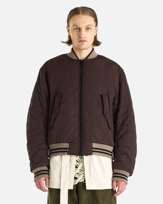 Dries Van Noten Men's Jackets Vellow Jacket in Brown
