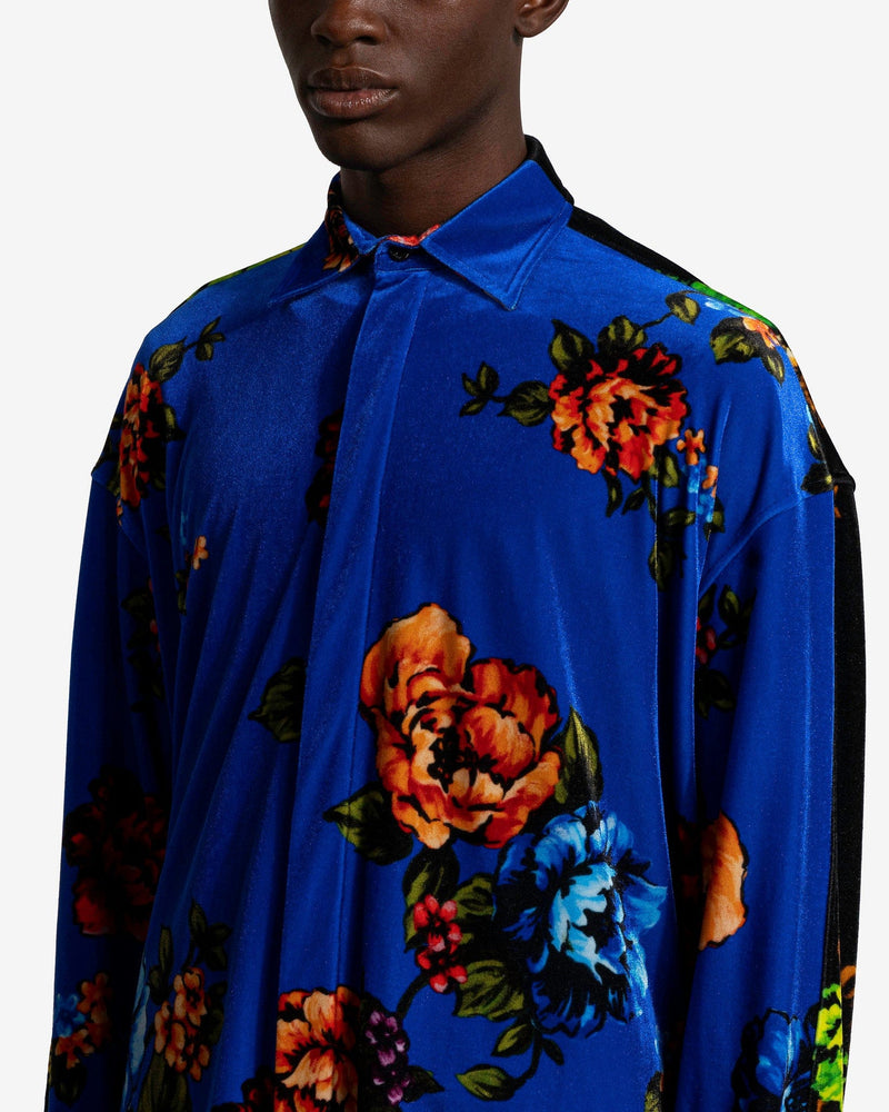 VETEMENTS Men's Shirts Velvet Flower Shirt in Floral