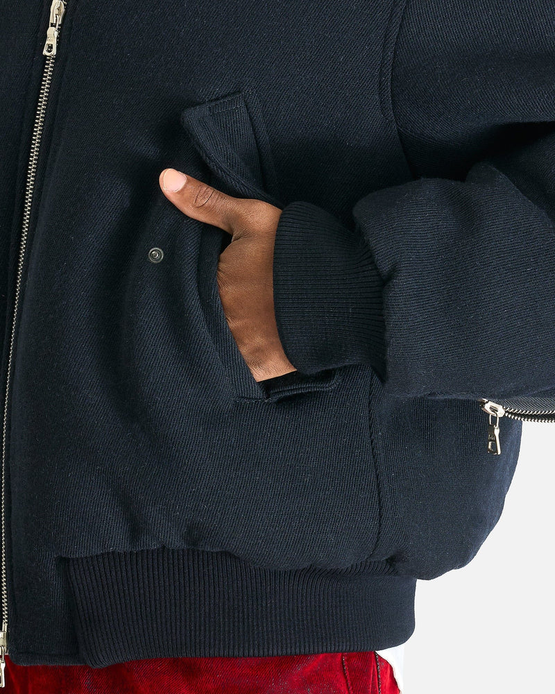 Dries Van Noten Men's Jackets Venlo M.W. Jacket in Navy