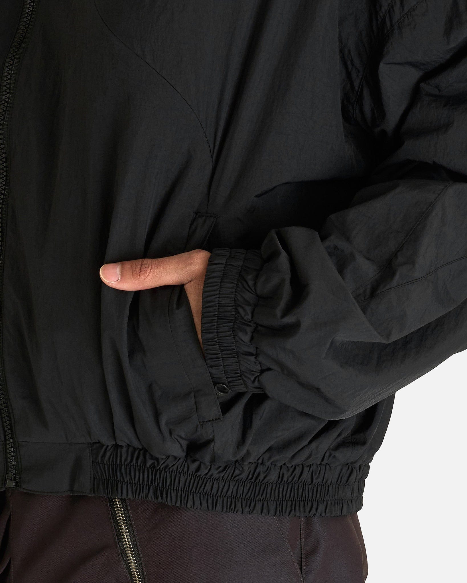 FFFPOSTALSERVICE Men's Jackets Vented OS Track Jacket in Black