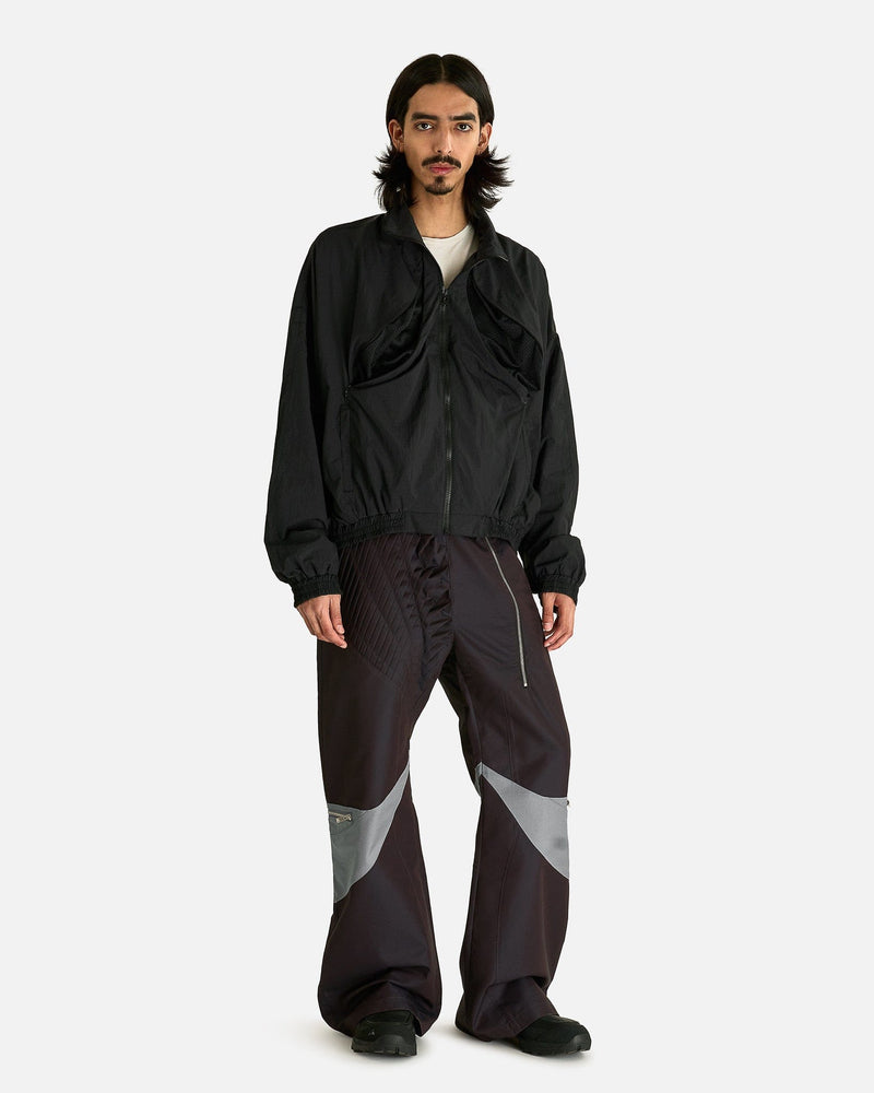FFFPOSTALSERVICE Men's Jackets Vented OS Track Jacket in Black