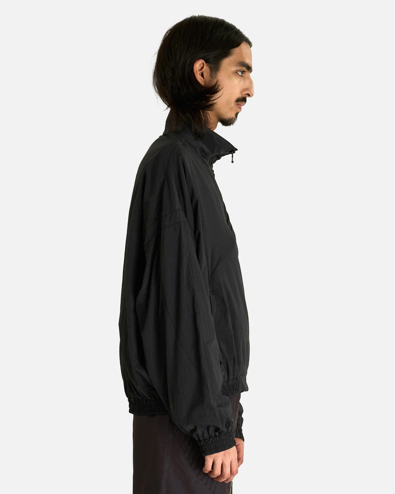 FFFPOSTALSERVICE Men's Jackets Vented OS Track Jacket in Black