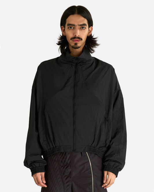 FFFPOSTALSERVICE Men's Jackets Vented OS Track Jacket in Black