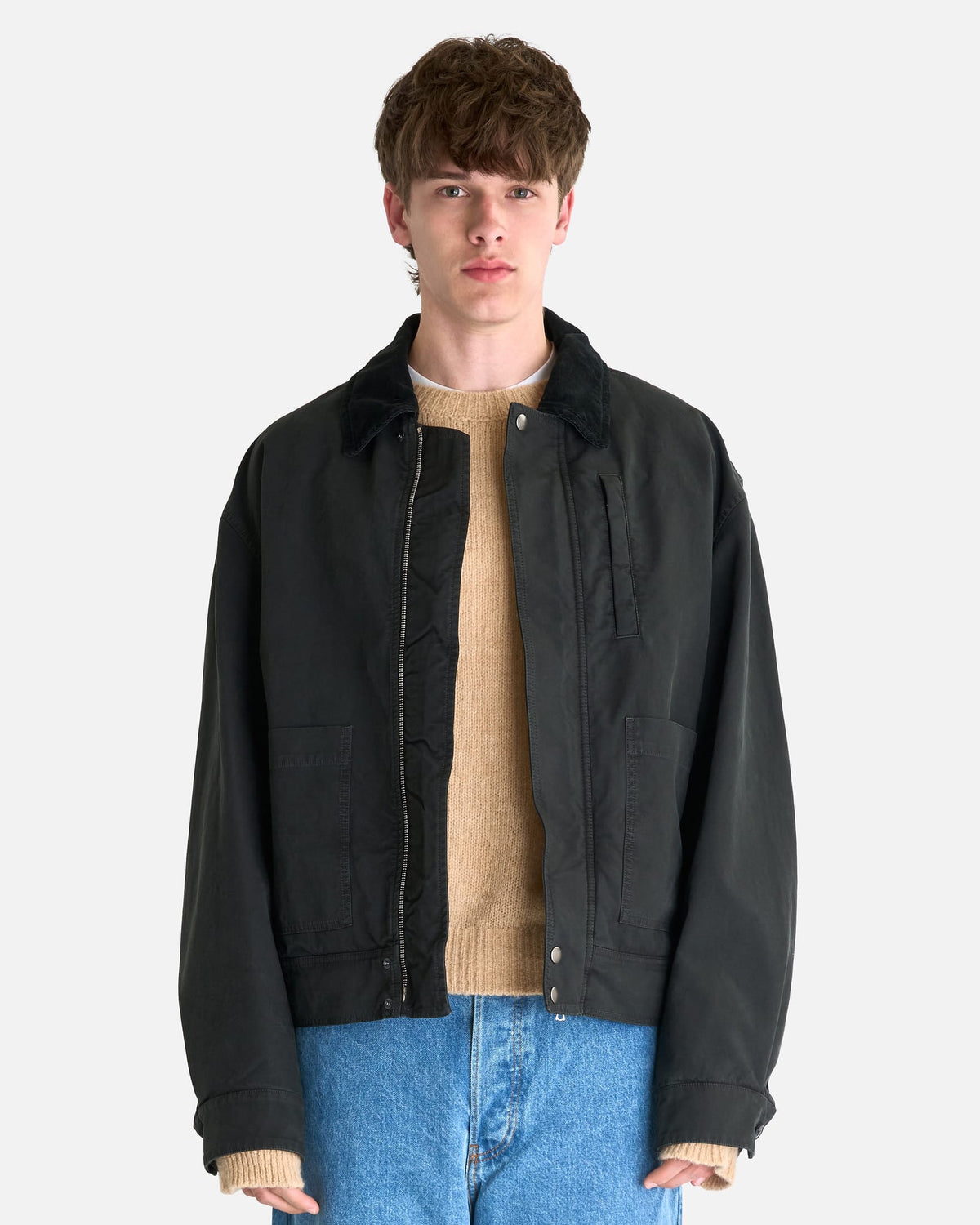 Dries Van Noten Men's Jackets Vepernies GD Jacket in Dark Grey
