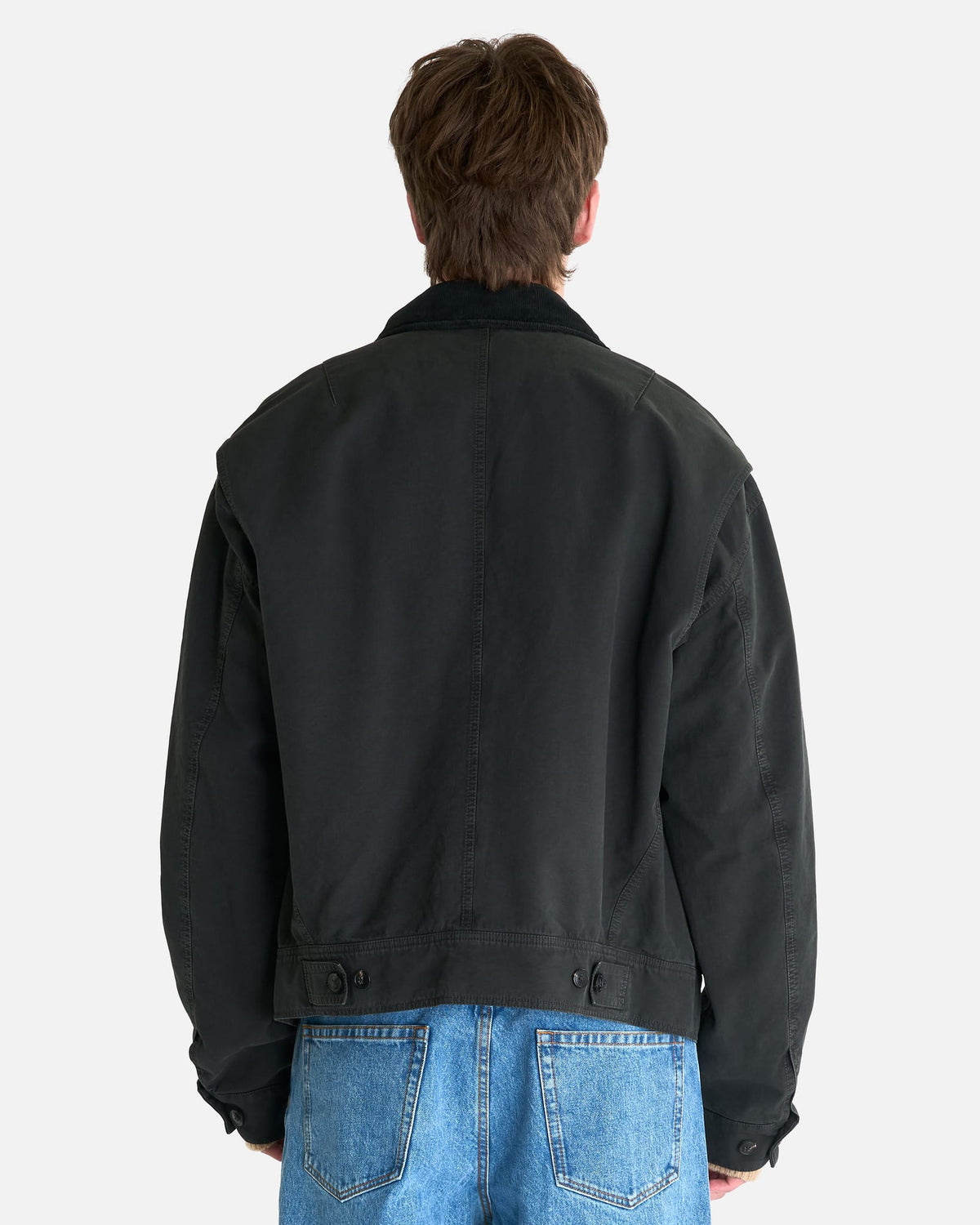 Dries Van Noten Men's Jackets Vepernies GD Jacket in Dark Grey