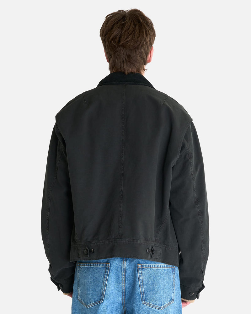 Dries Van Noten Men's Jackets Vepernies GD Jacket in Dark Grey