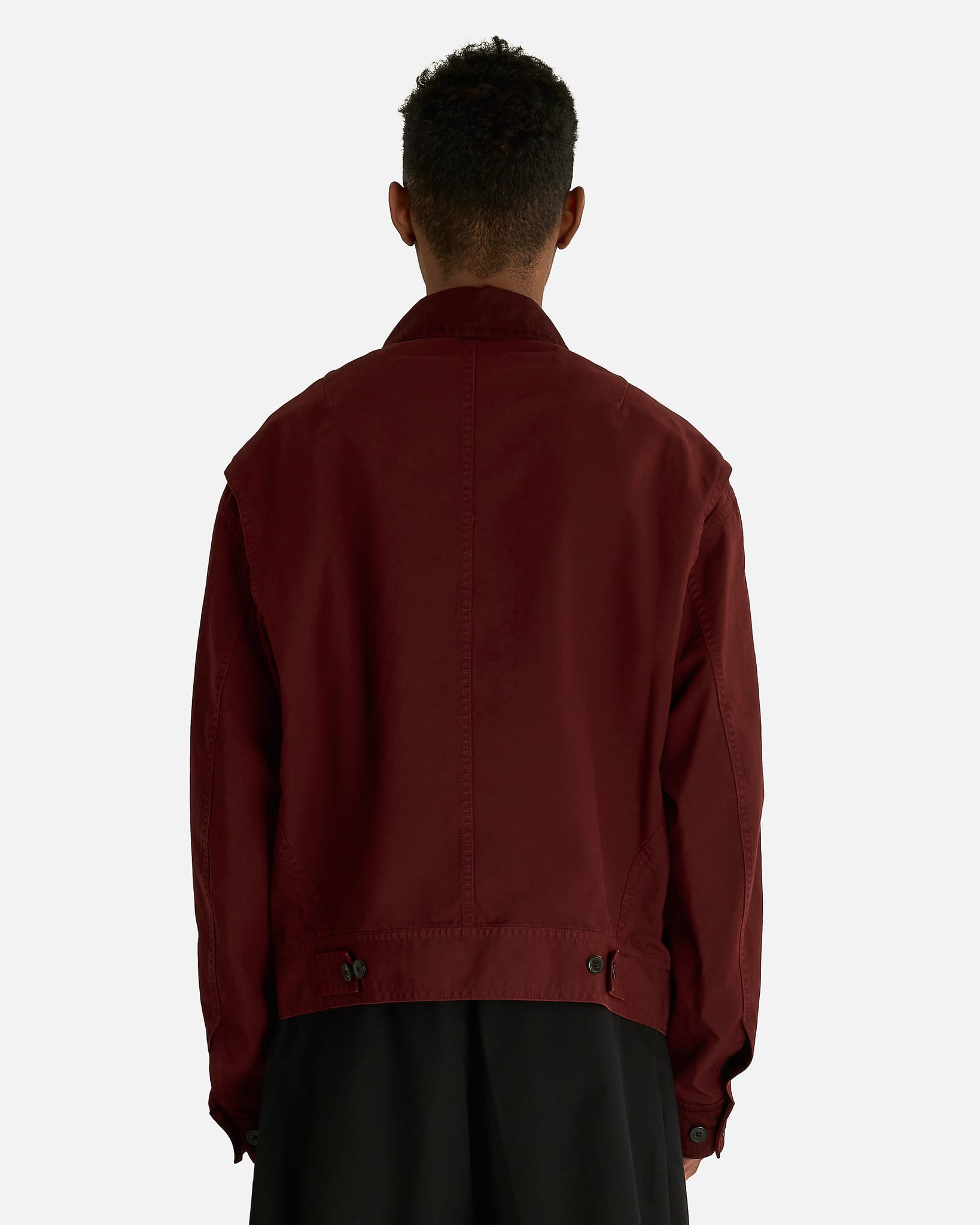 Veperny Tris GD Jacket in Burgundy – SVRN