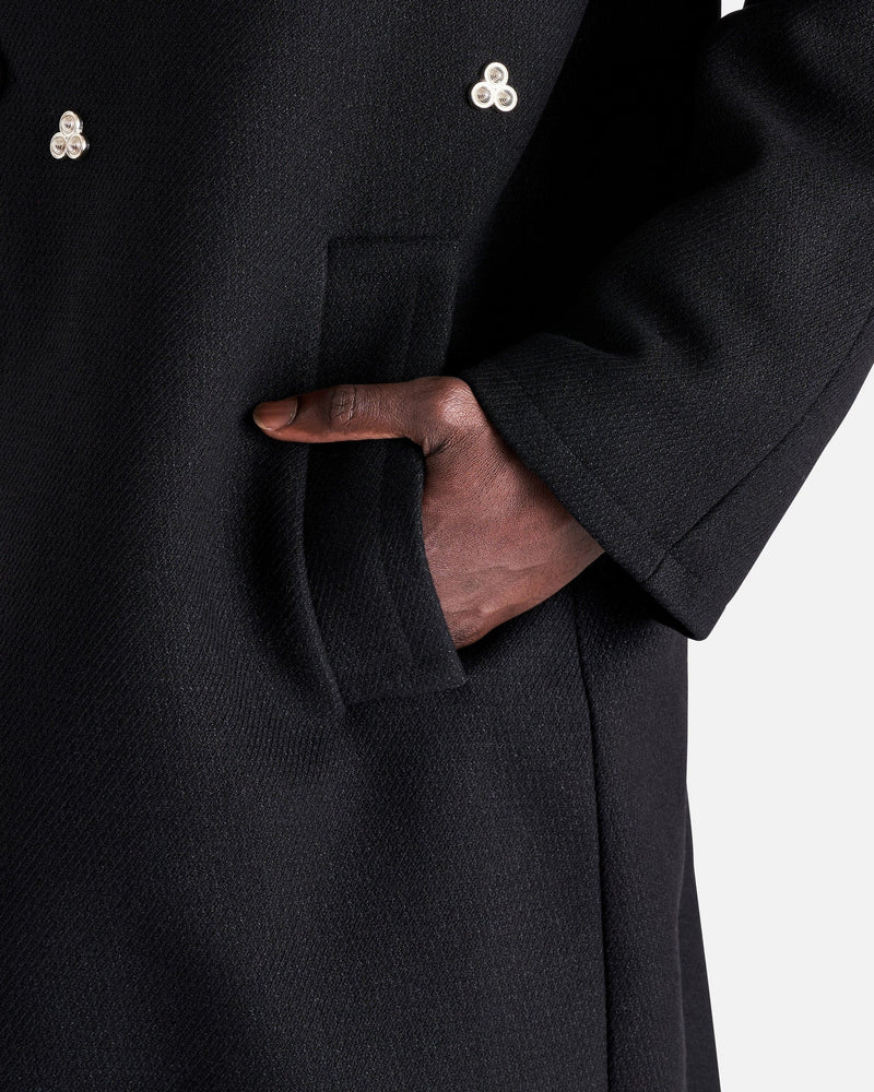 NAMACHEKO Men's Coat Verdun Coat in Black