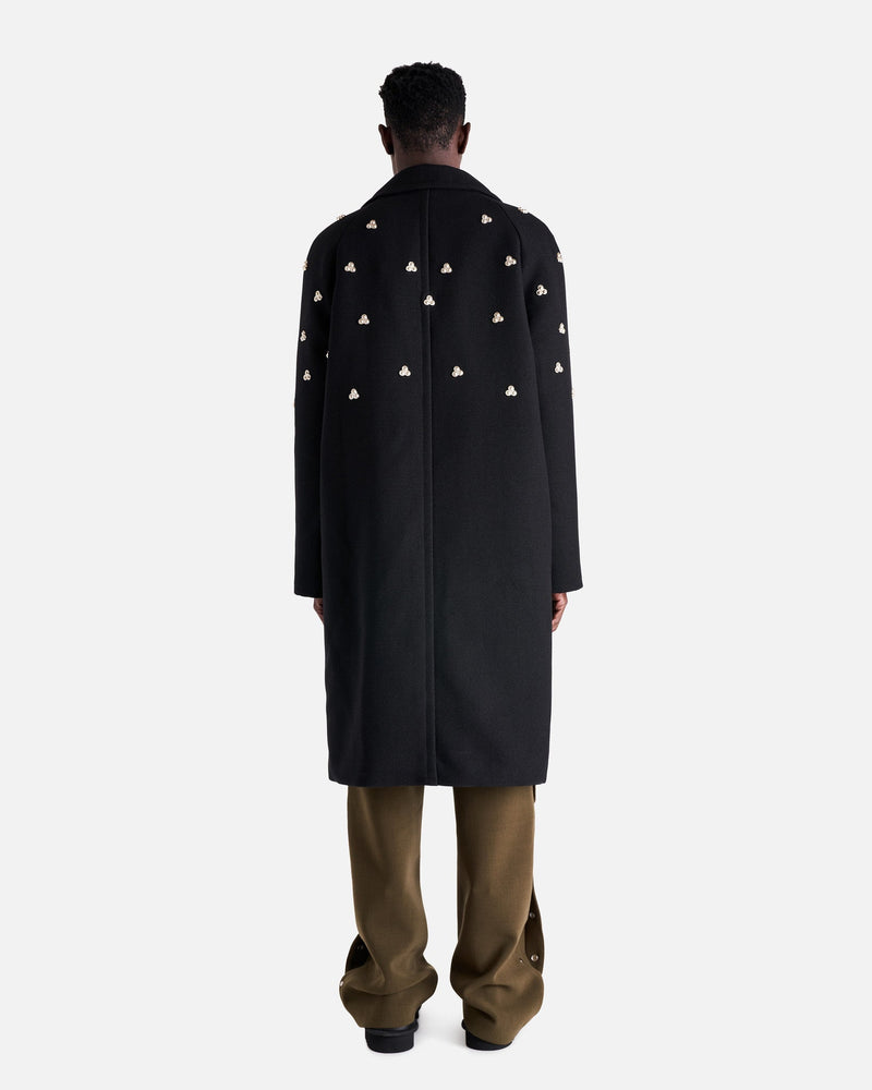NAMACHEKO Men's Coat Verdun Coat in Black