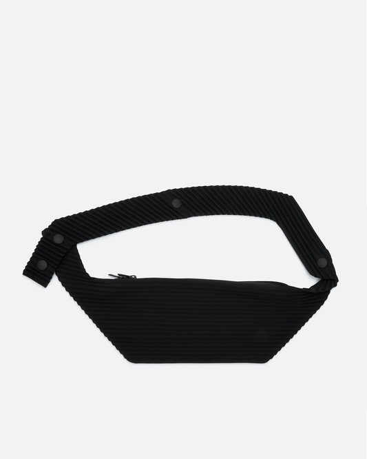 Homme Plissé Issey Miyake Men's Bags OS Versatile Crossbody in Black