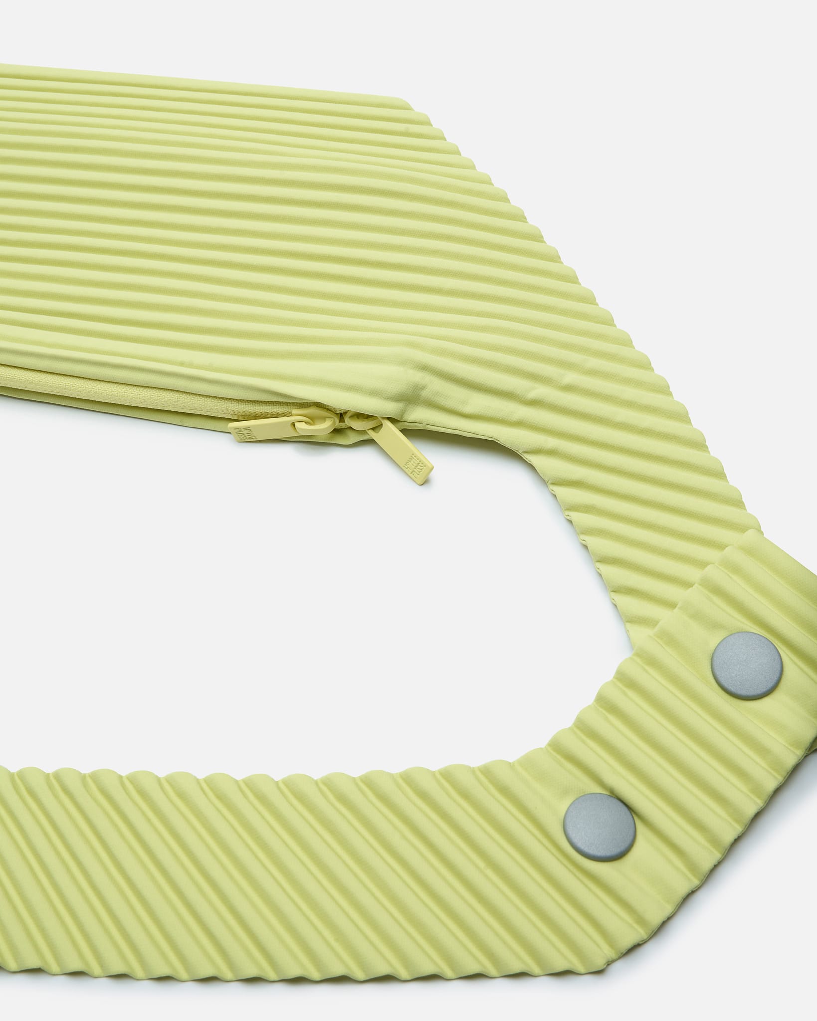 Homme Plissé Issey Miyake Men's Bags OS Versatile Crossbody in Dusty Yellow