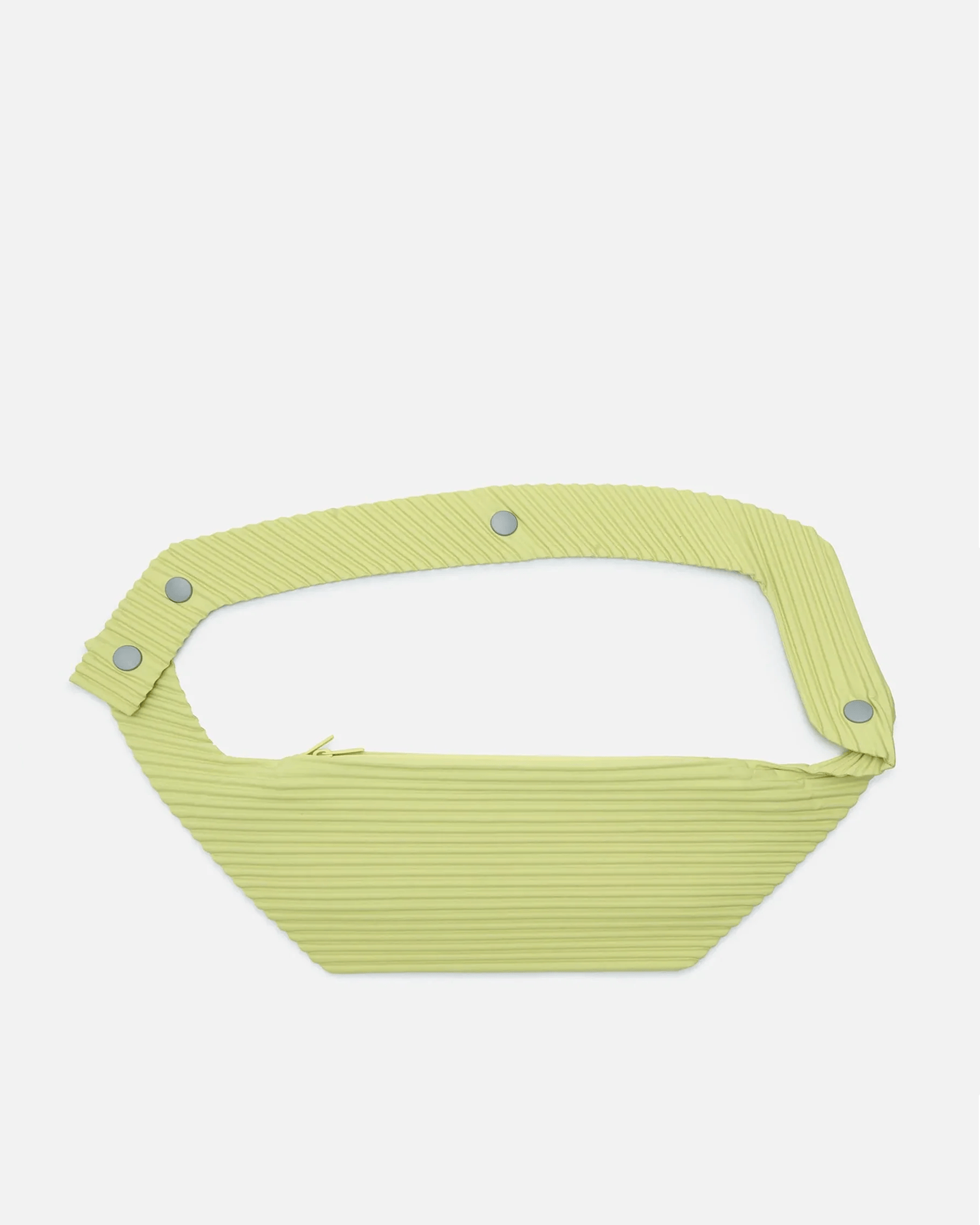 Homme Plissé Issey Miyake Men's Bags OS Versatile Crossbody in Dusty Yellow
