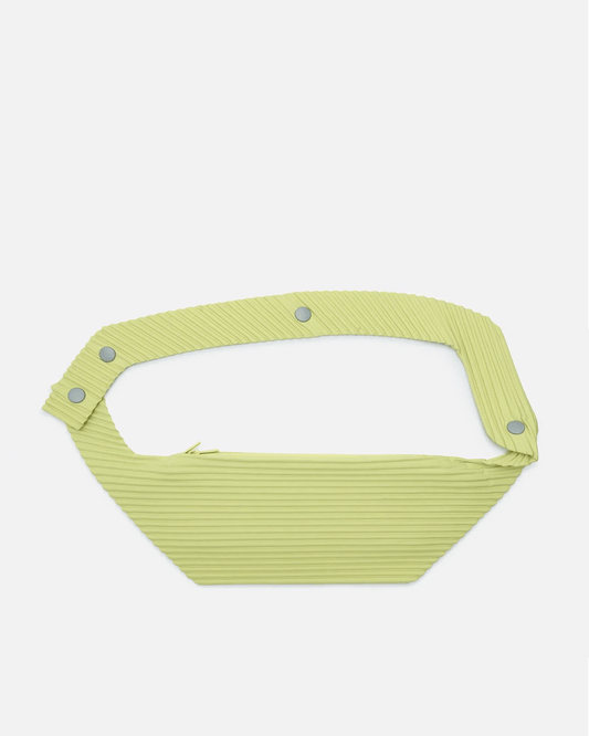 Homme Plissé Issey Miyake Men's Bags OS Versatile Crossbody in Dusty Yellow