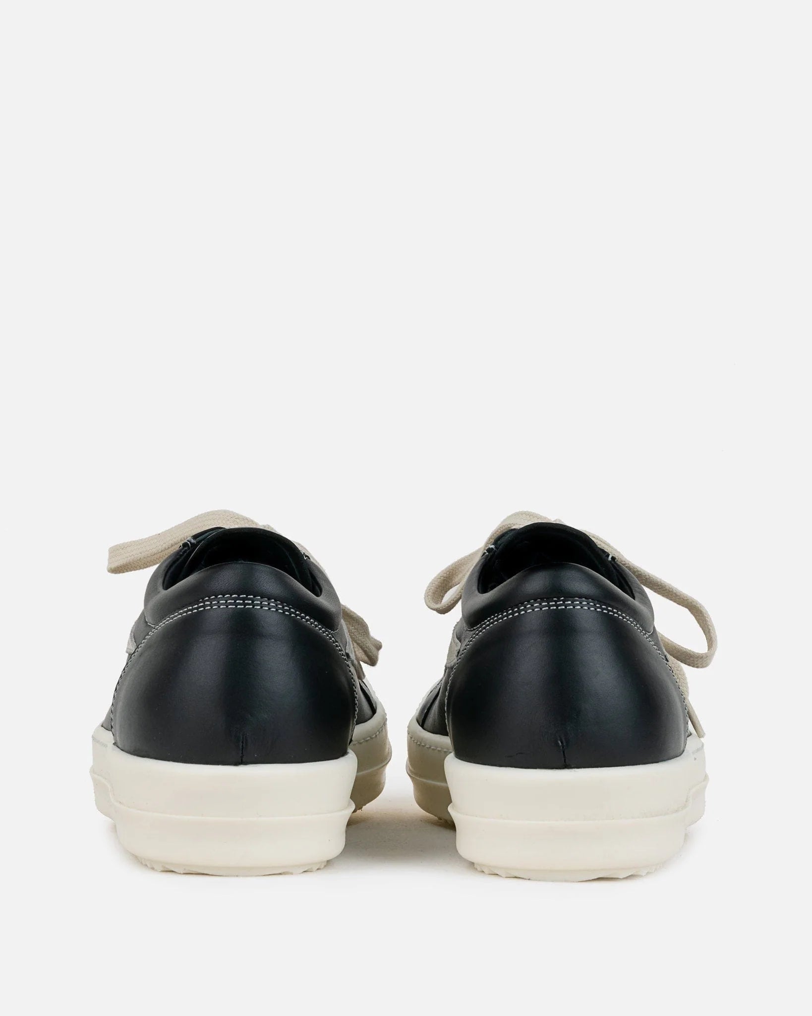 Rick Owens Men's Sneakers Vintage Sneaker in Black/Milk